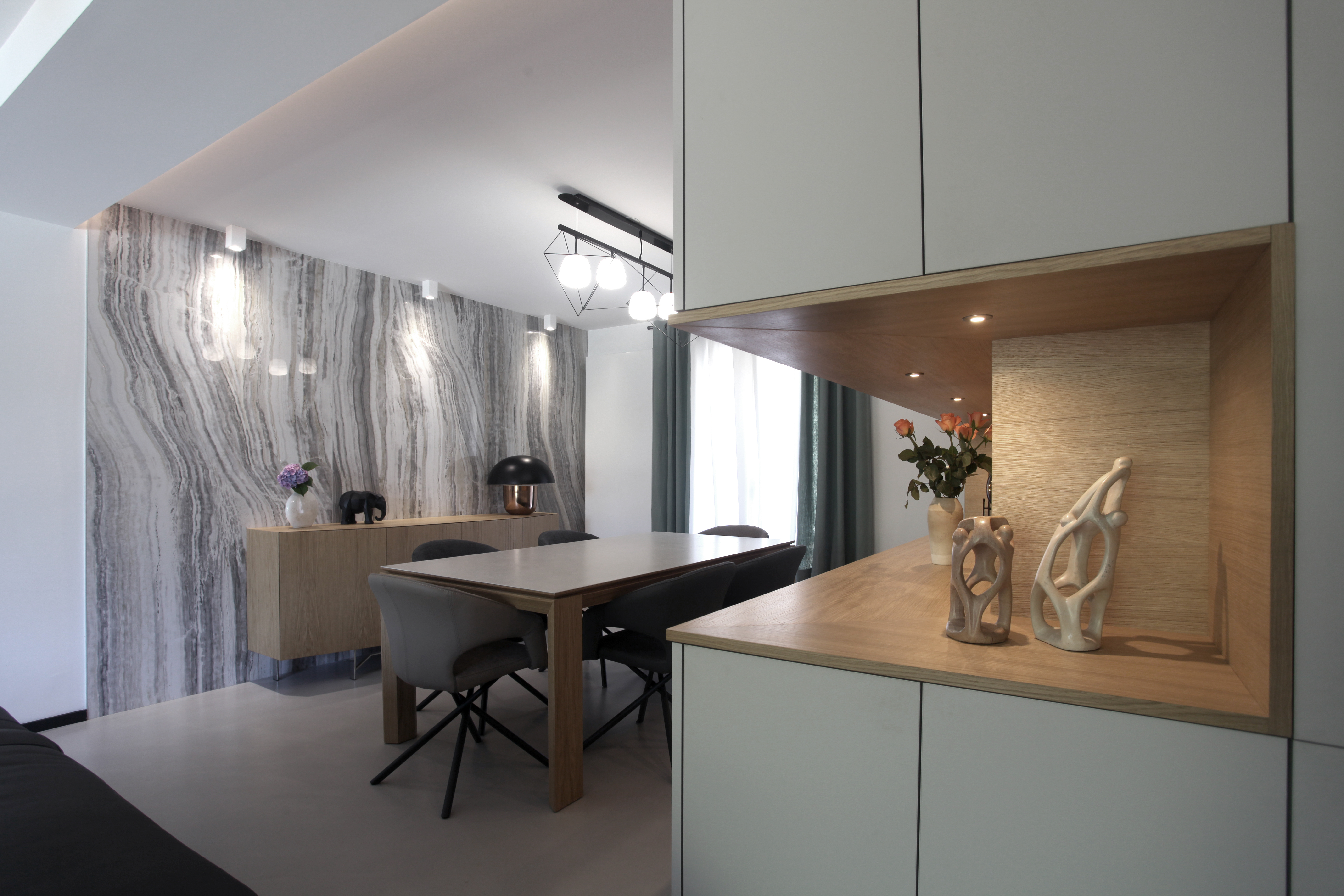 Restructuration d'une pièce de vie & création d'une salle d'eau / CPJ