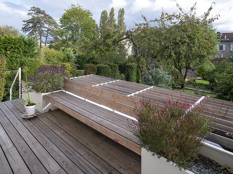 Restructuration d'une maison de ville & création de terrasses / NLM