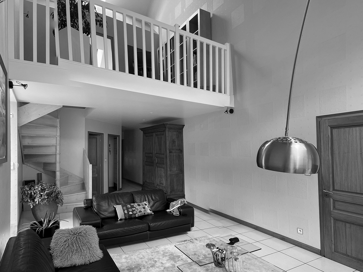 Restructuration d’une pièce de vie et création d’un escalier / PRM