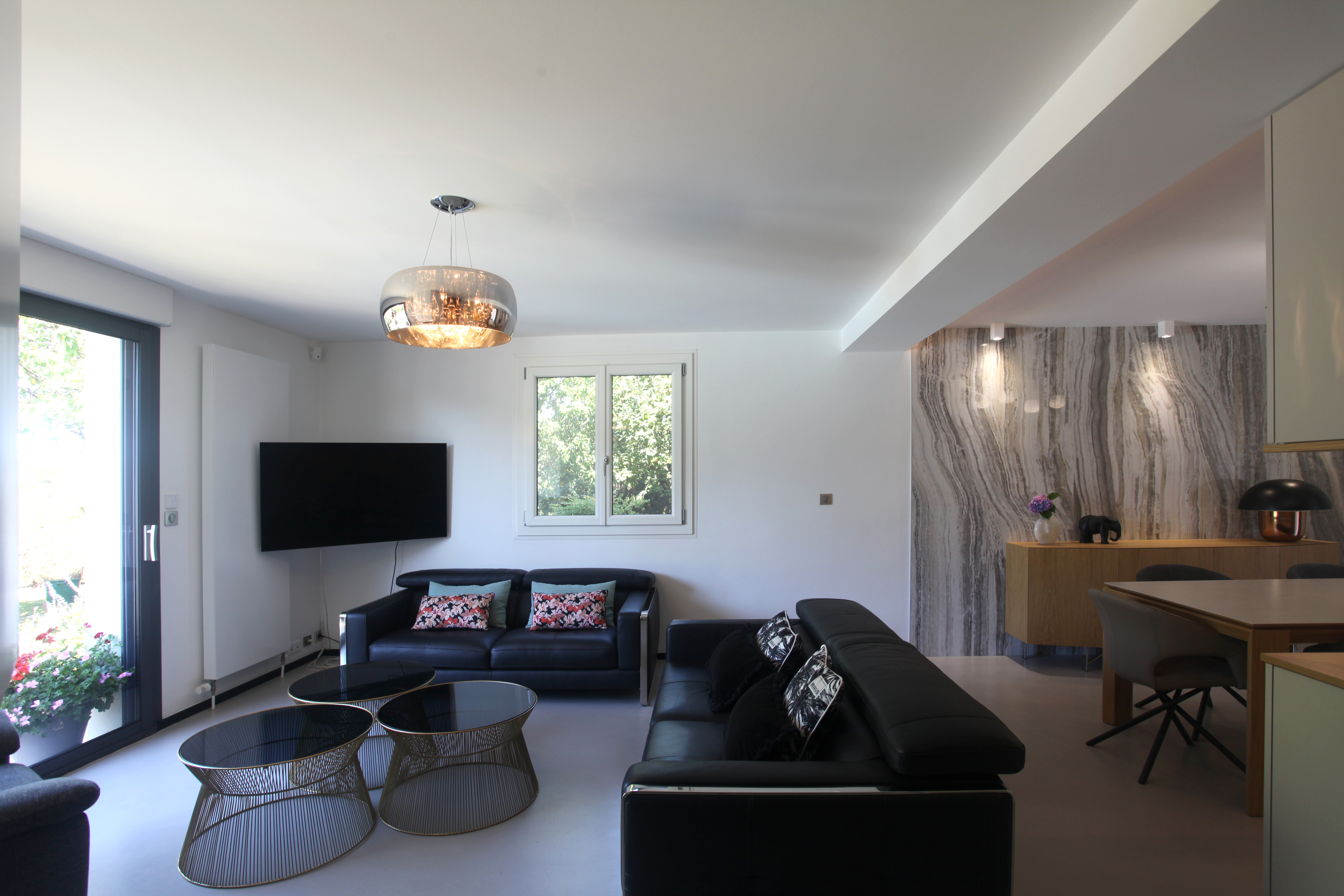 Restructuration d'une pièce de vie & création d'une salle d'eau / CPJ