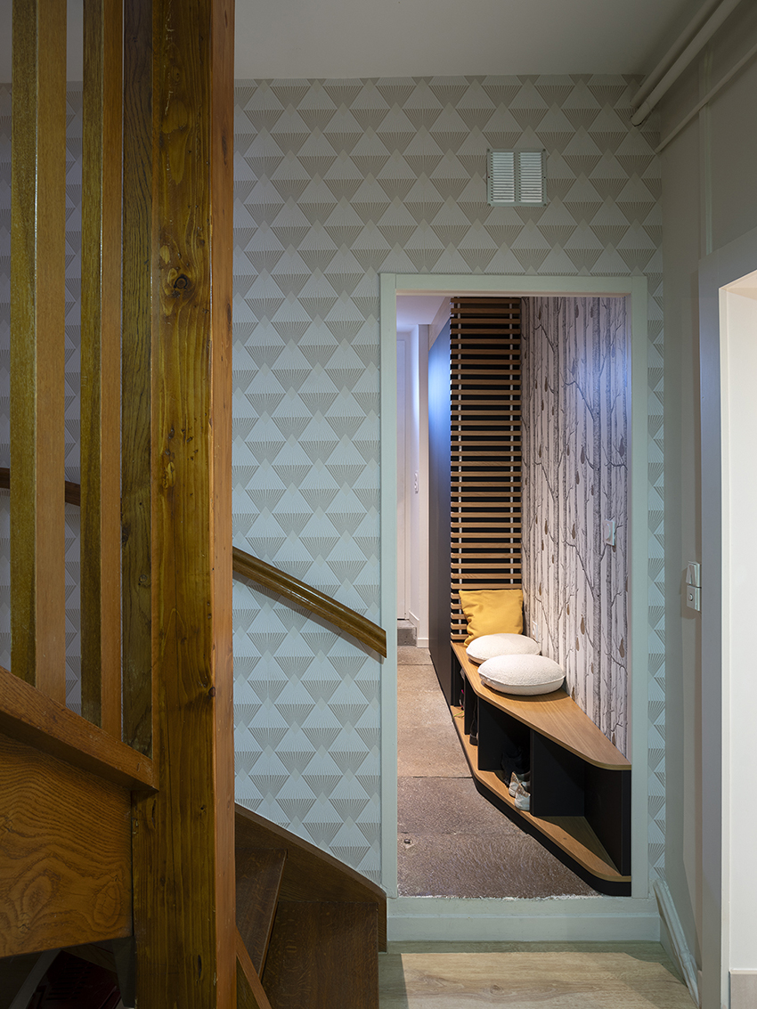 Restructuration d'une maison de ville & création de terrasses / NLM