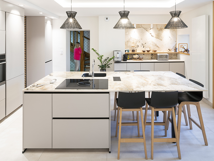 Restructuration d'une maison de ville & création de terrasses / NLM