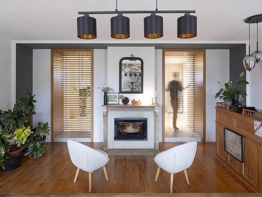 Restructuration d'une maison de ville & création de terrasses / NLM