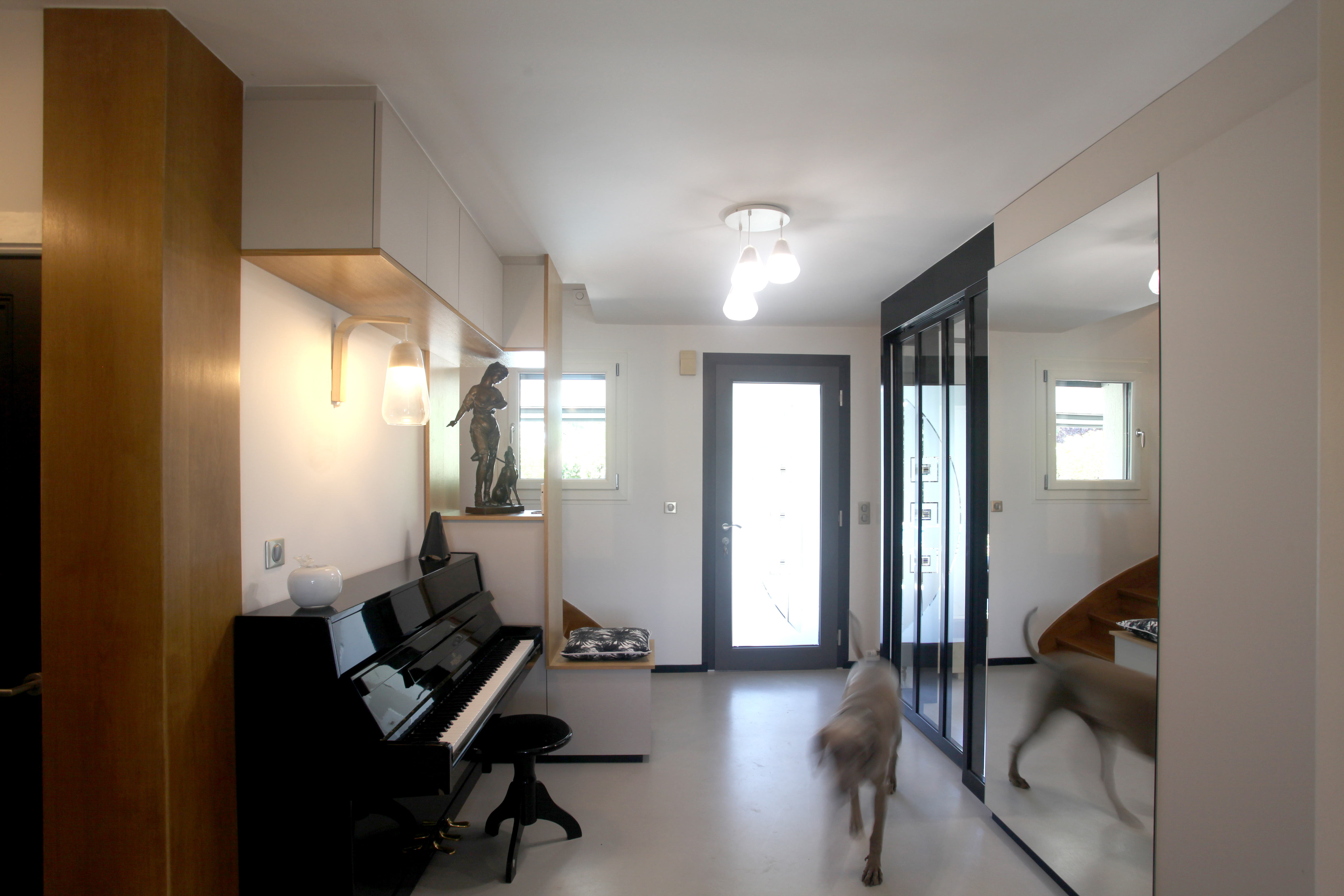 Restructuration d'une pièce de vie & création d'une salle d'eau / CPJ