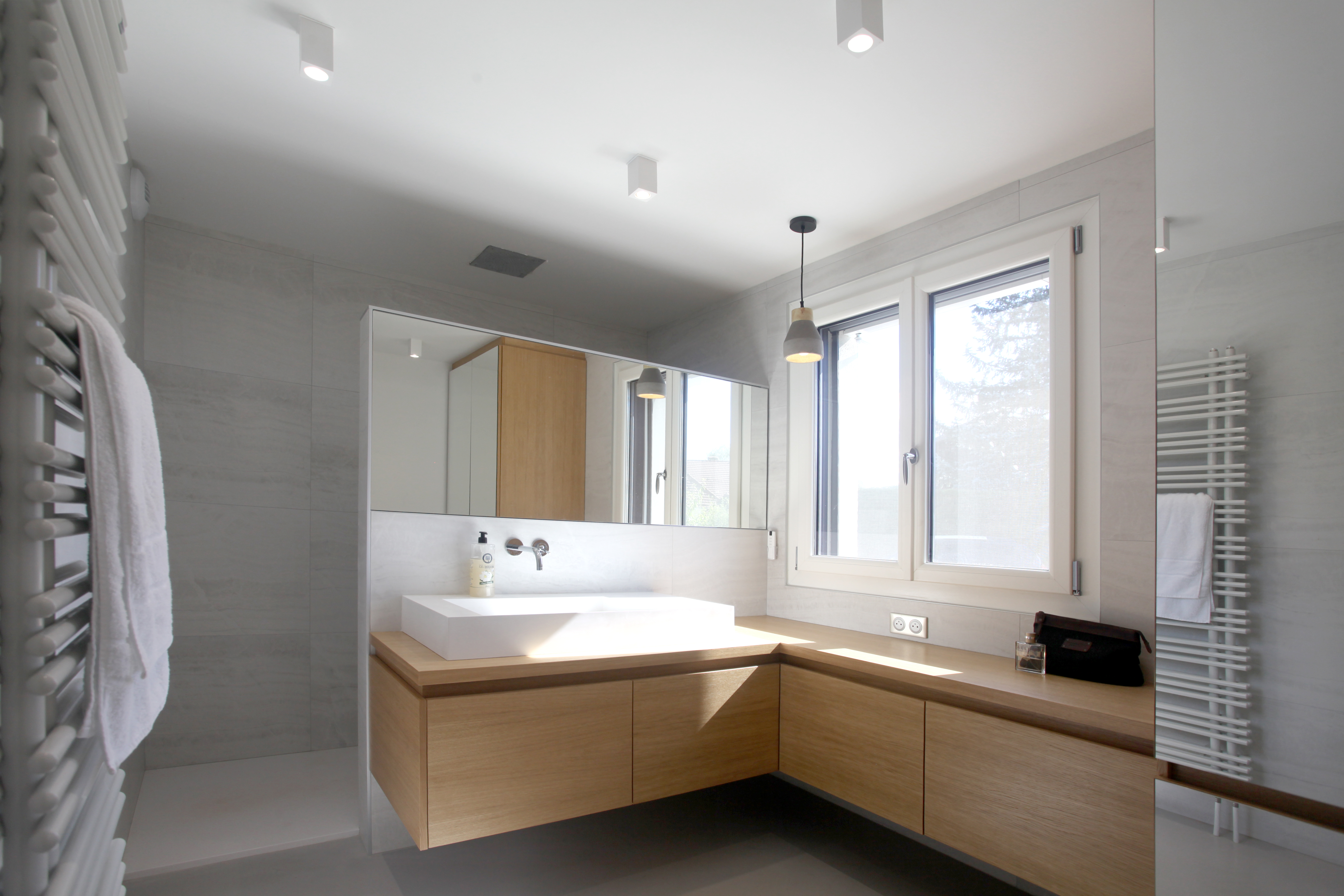 Restructuration d'une pièce de vie & création d'une salle d'eau / CPJ