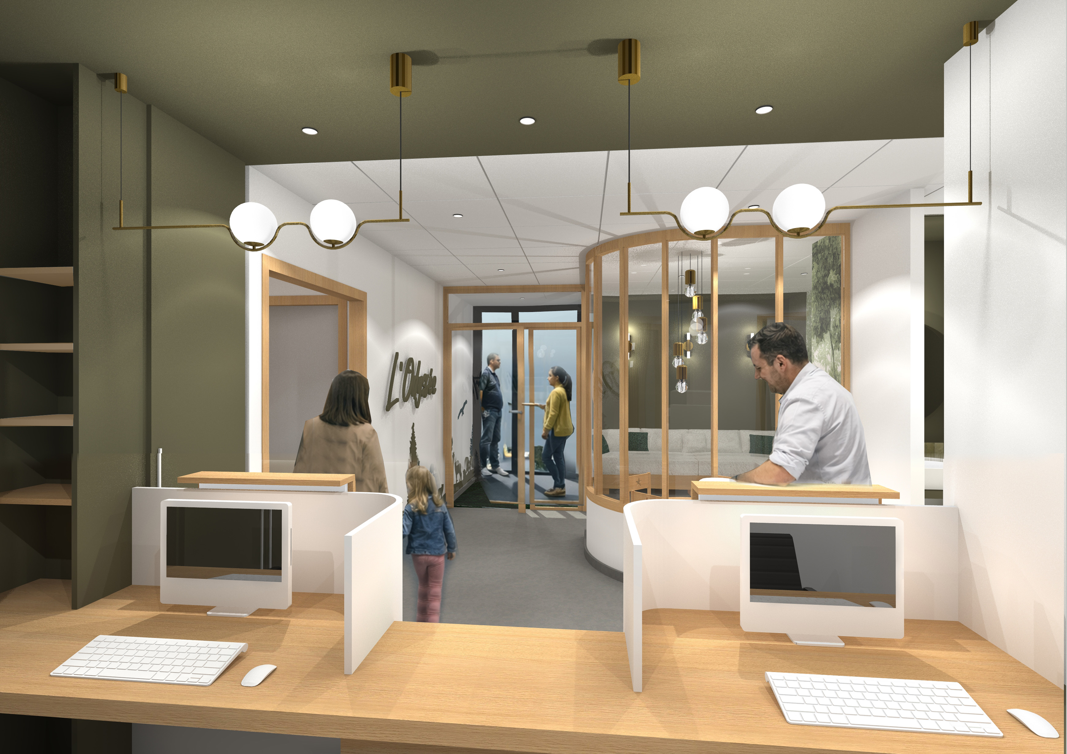 Aménagement d'un cabinet d'orthodontie / LK