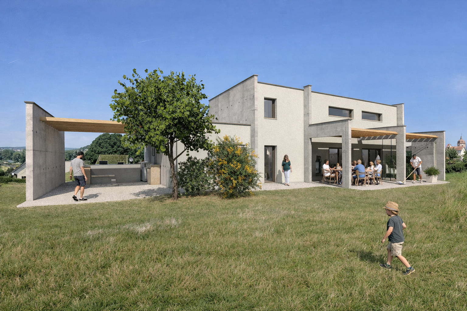 Construction d'une maison d'habitation / MR