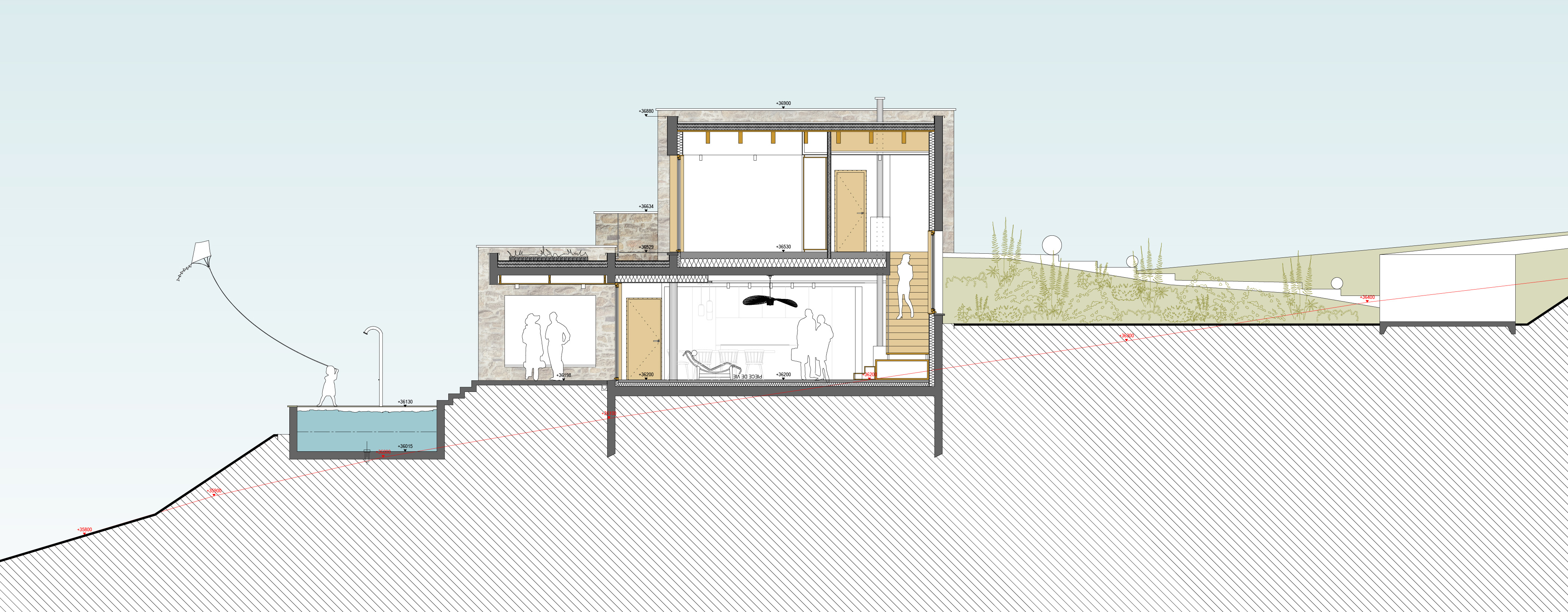 Construction d’une maison d’habitation / JBS
