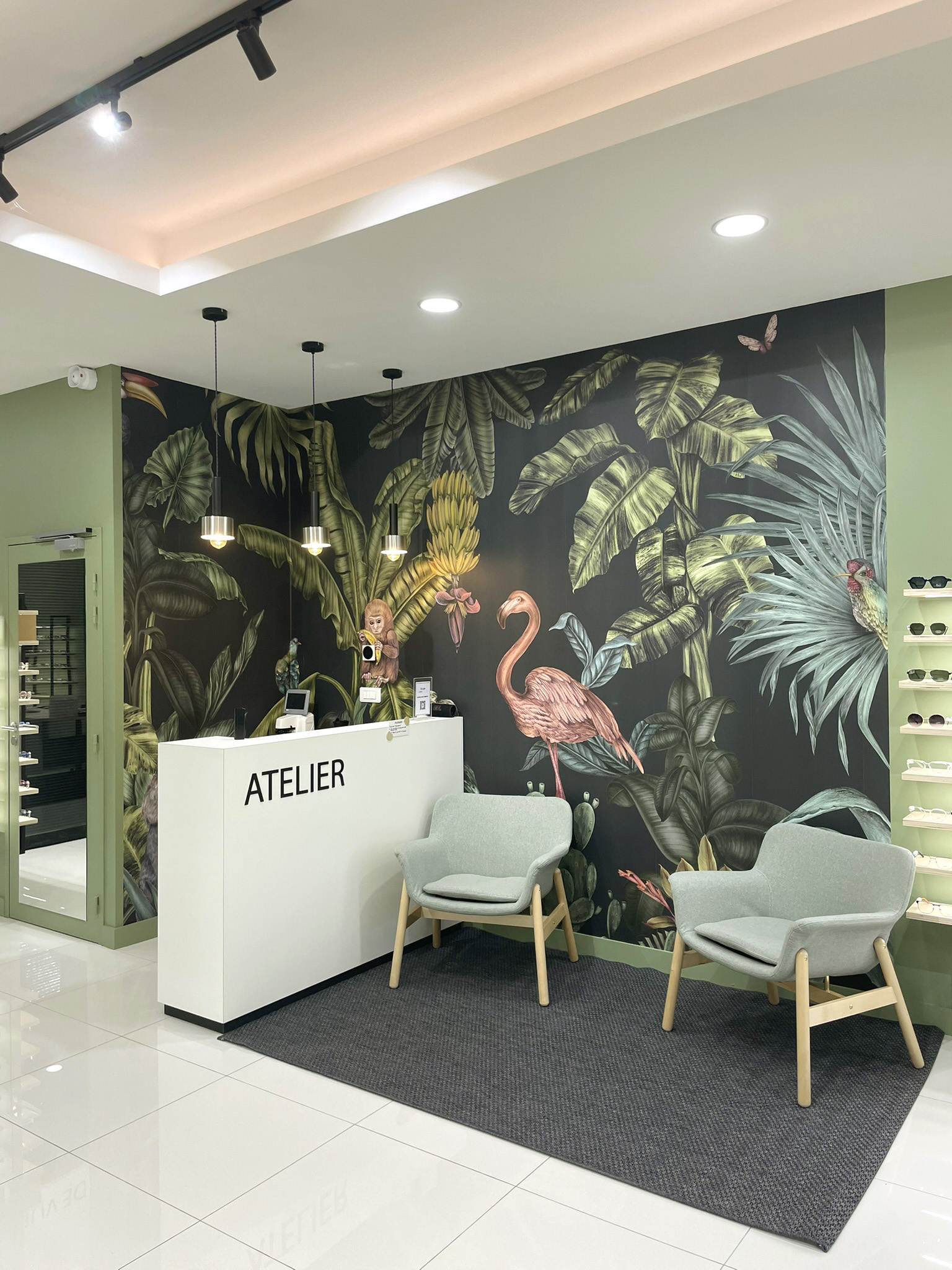 Amenagement d'une boutique d'optique / PLBDB
