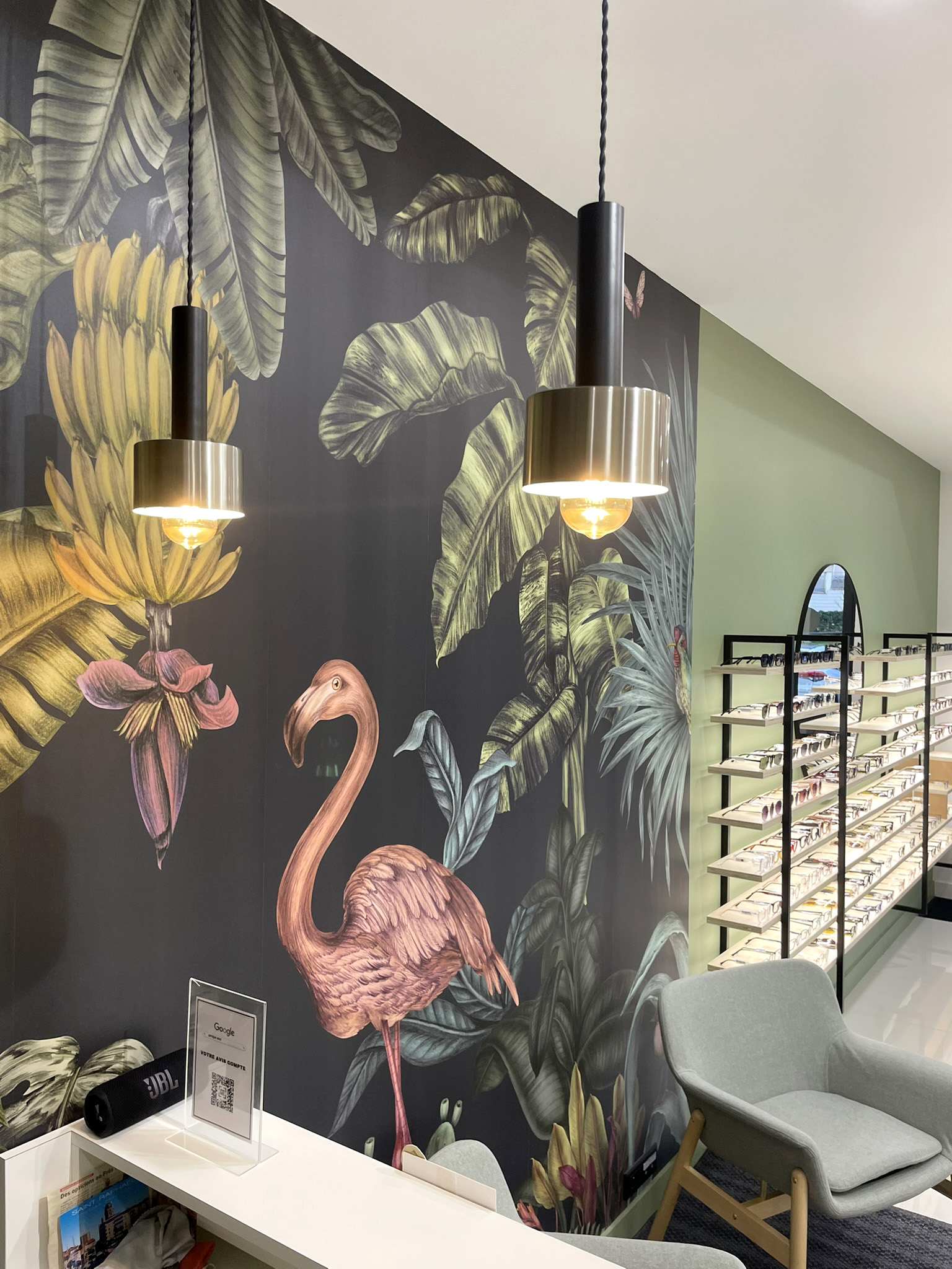 Amenagement d'une boutique d'optique / PLBDB