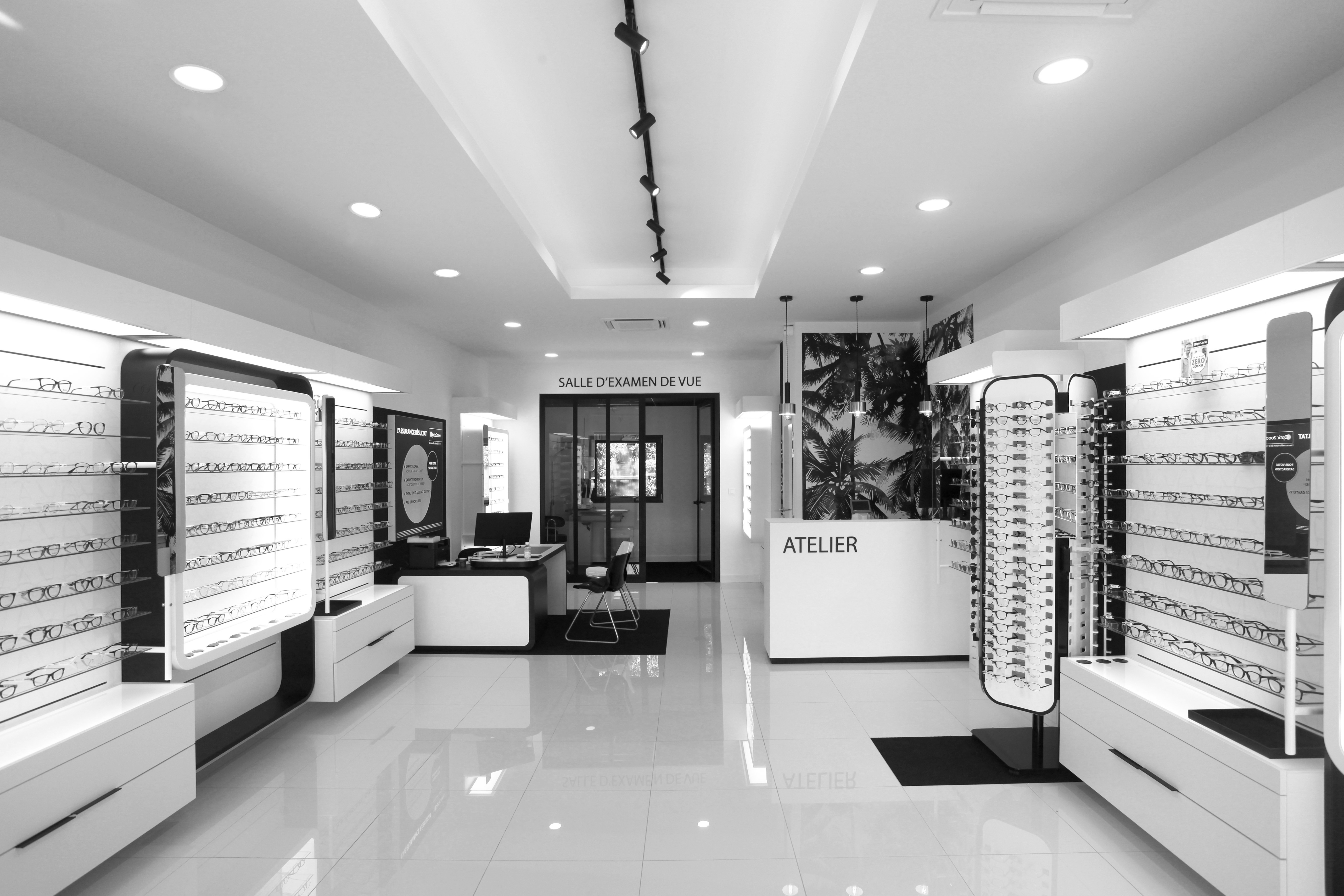 Amenagement d'une boutique d'optique / PLBDB
