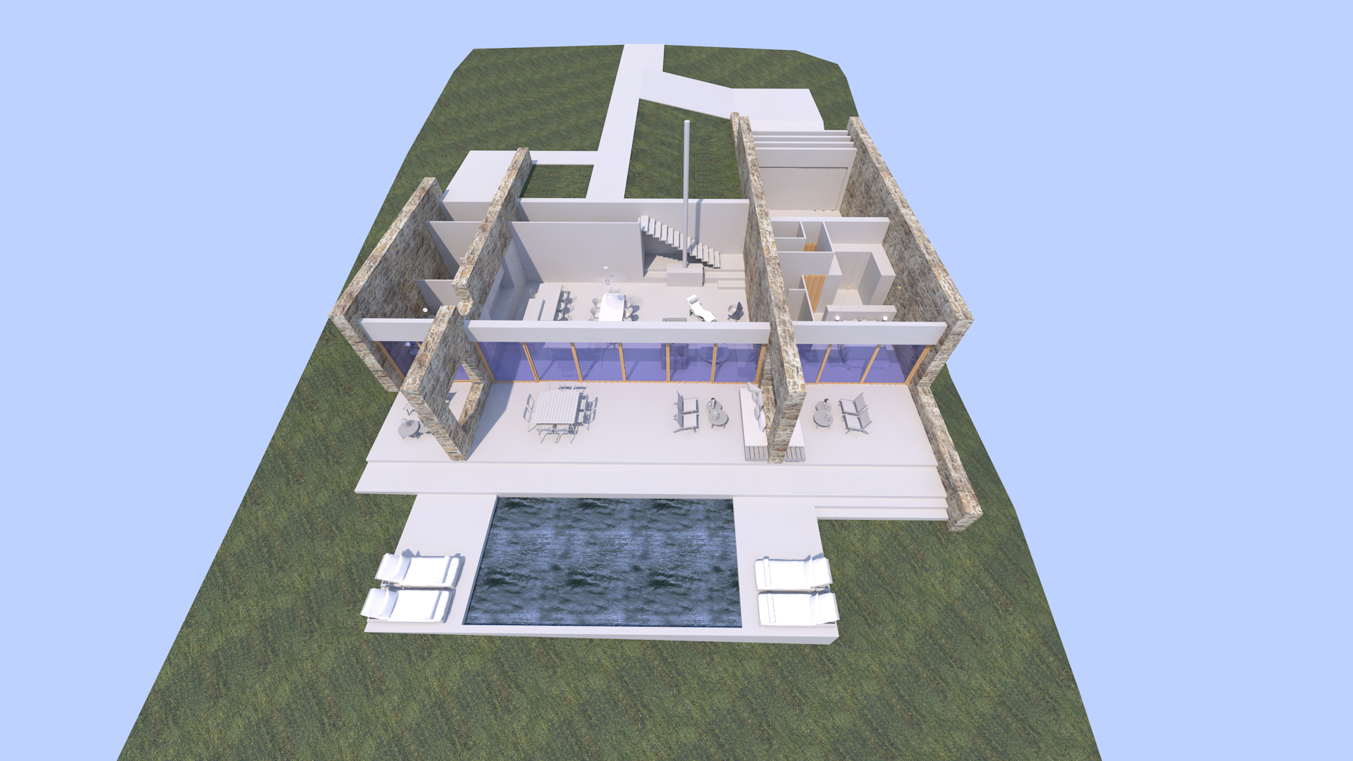 Construction d’une maison d’habitation / JBS