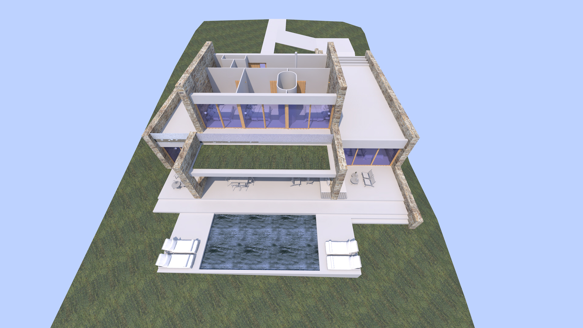 Construction d’une maison d’habitation / JBS