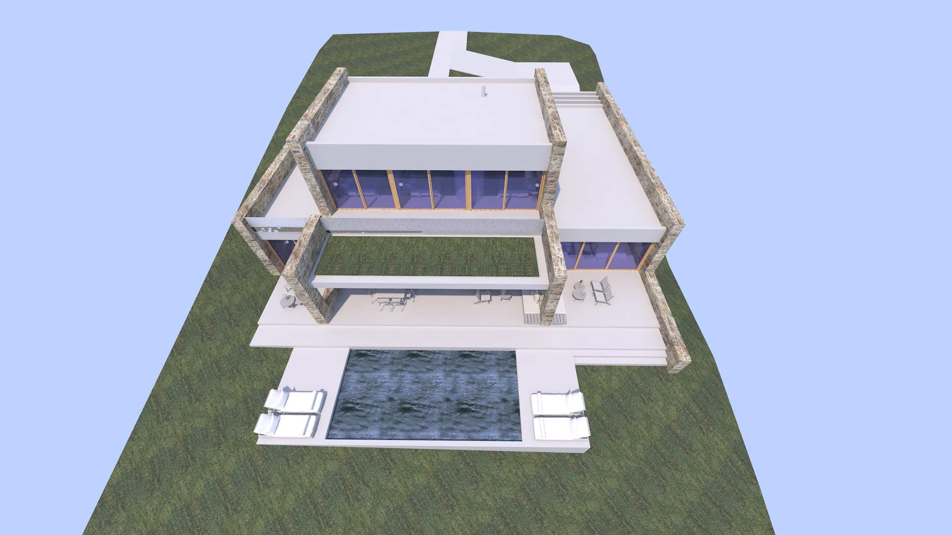 Construction d’une maison d’habitation / JBS